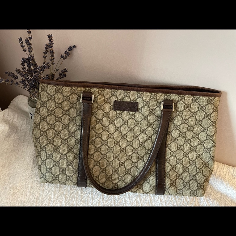 Gucci Vintage shoulder tote